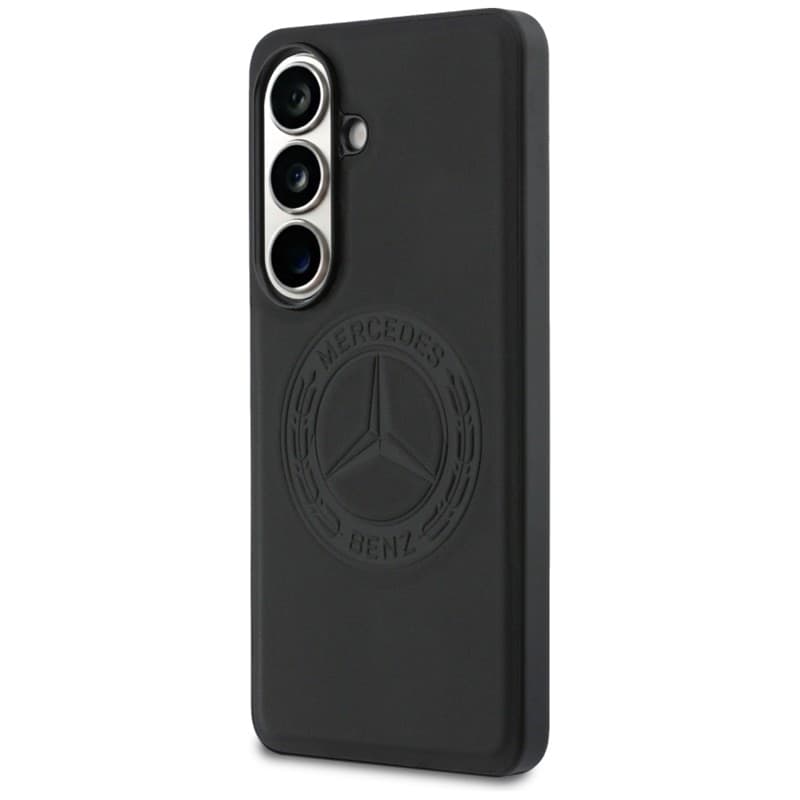 Mercedes Vintage Logo MagSafe - Custodia per Samsung Galaxy S26 (Nero) - 2