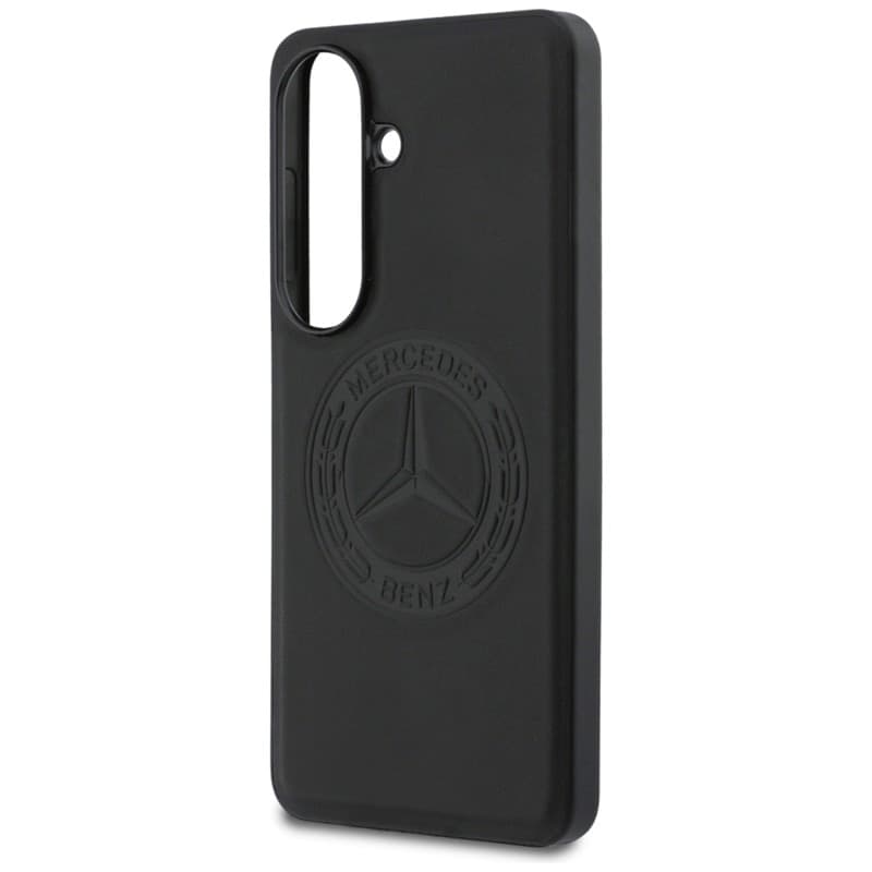 Mercedes Vintage Logo MagSafe - Custodia per Samsung Galaxy S26 (Nero) - 6
