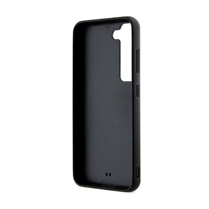 Karl Lagerfeld 3D Rubber Glitter Logo - Samsung Galaxy S23+ Case (black) - 7