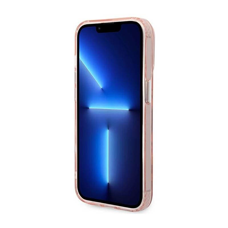 Karl Lagerfeld Karl&Choupette Aluminium MagSafe - Case for iPhone 14 Pro Max (Pink) - 5