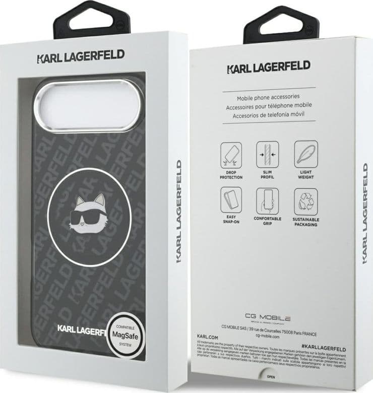 Karl Lagerfeld IML Choupette Head Logo MagSafe - Case iPhone Air (black) - 8