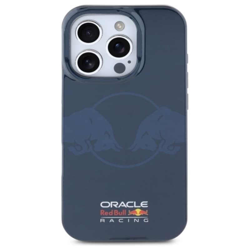 Red Bull IML Two Bulls MagSafe - Custodia per iPhone 16 Pro Max (Blu navy) - 3