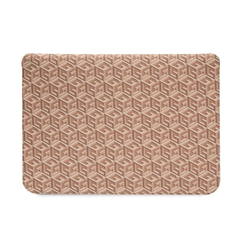 Guess GCube Stripes Computer Sleeve - 14" Notebook Case (Brown) - 3