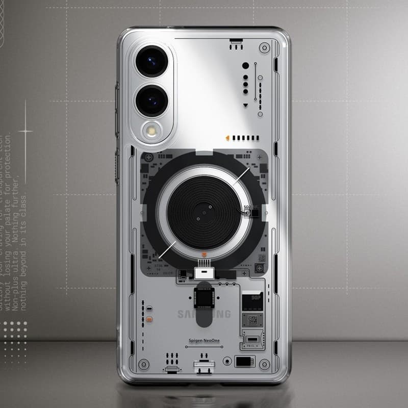 Spigen Ultra Hybrid Mag MagSafe - Case for Samsung Galaxy S25 Edge (Neo One) - 8