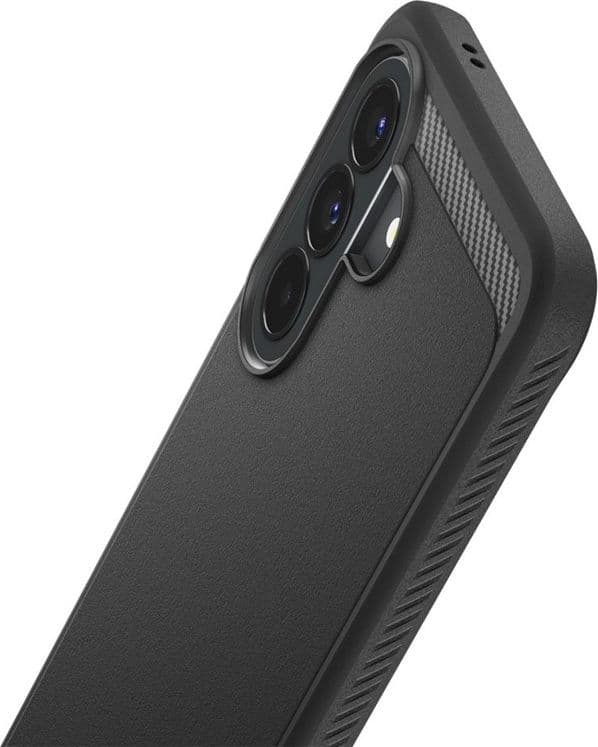 Spigen Rugged Armor - Custodia per Samsung Galaxy A57 5G (Nero opaco) - 8