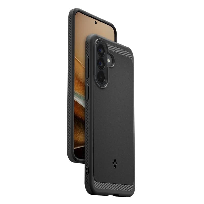 Spigen Rugged Armor - Custodia per Samsung Galaxy A57 5G (Nero opaco) - 9
