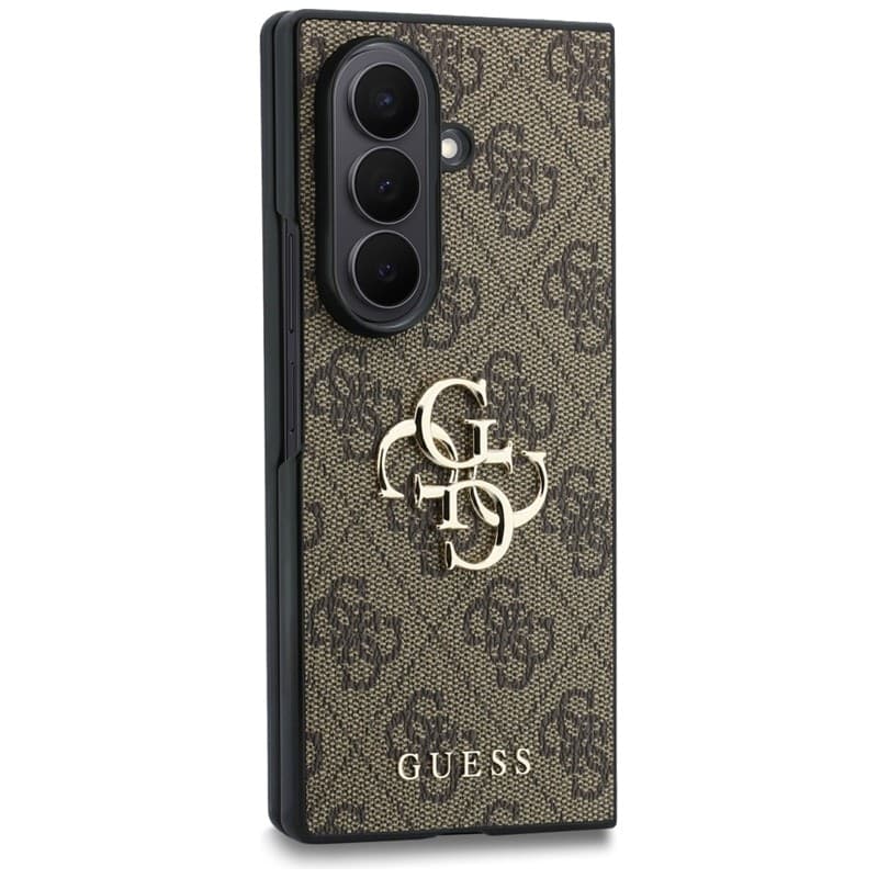 Guess Big 4G Logo - Custodia per Samsung Galaxy Z Fold 8 Ultra (Marrone) - 3