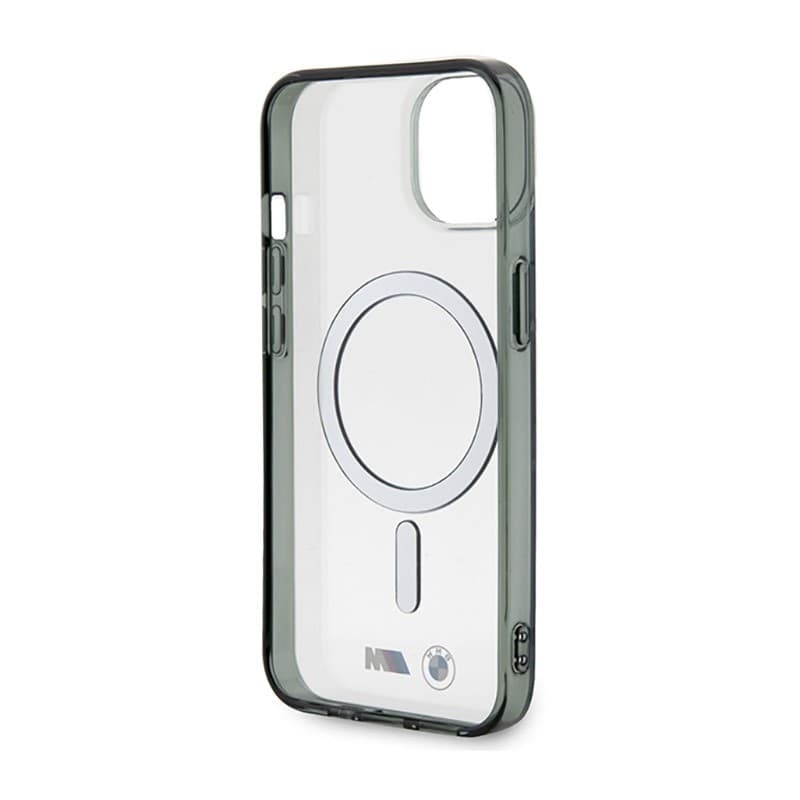 BMW Silver Ring MagSafe - Case for iPhone 14 (Transparent) - 7