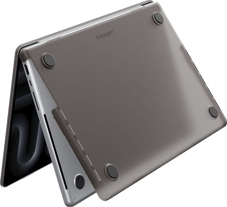 Spigen AirSkin - Custodia per MacBook Pro 16" (M5/M4/M3/M2/M1/2026-2021) (Nero ghiaccio) - 4