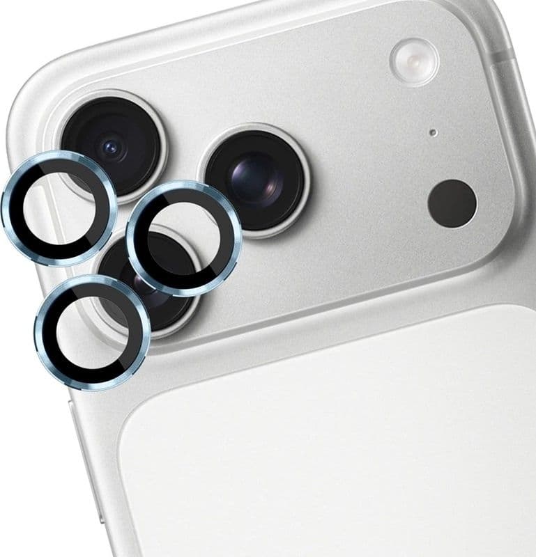3mk Lens Protection Pro - Camera Lens Glass for iPhone 17 Pro / iPhone 17 Pro Max (Ocean Blue) - 6