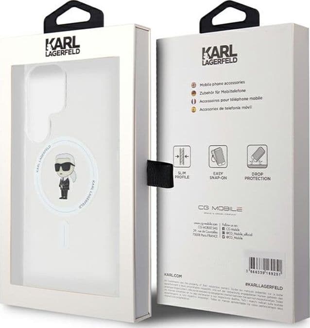 Karl Lagerfeld IML Ikonik MagSafe - Case for Samsung Galaxy S24 Ultra (transparent) - 8