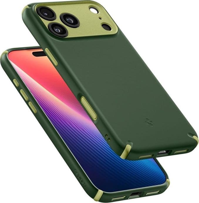 Spigen Nano Pop Hybrid Mag MagSafe - Custodia per iPhone 17 Pro (Avo Green) - 6
