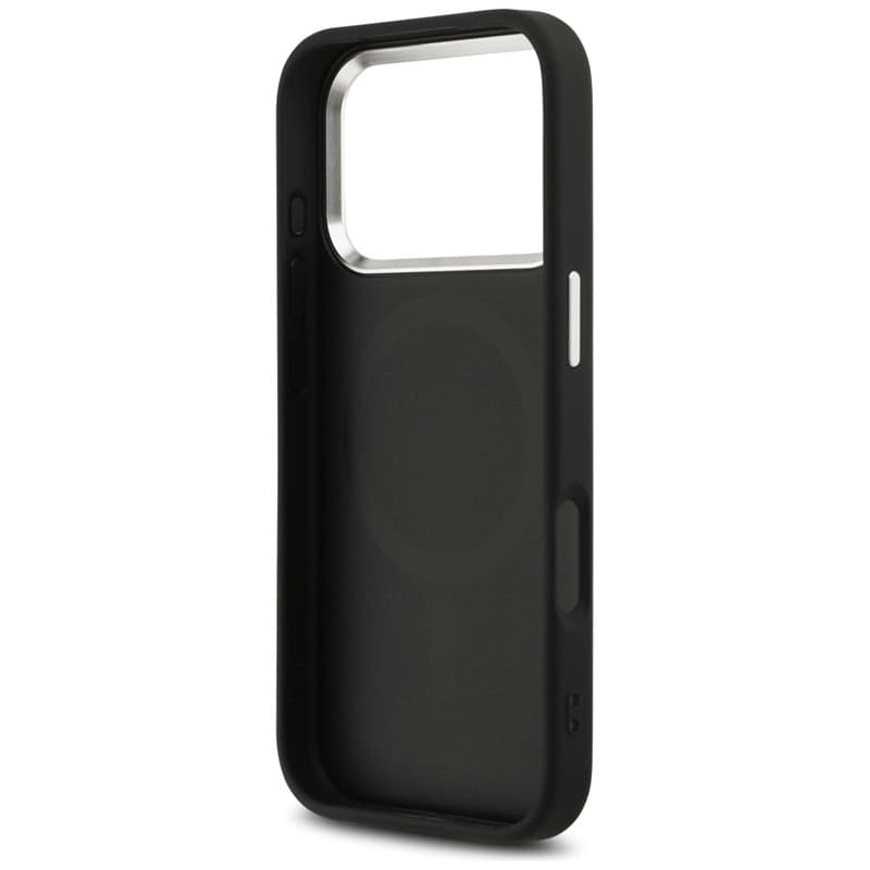 Karl Lagerfeld Initial & Metal Logo MagSafe - Case for iPhone 17 Pro (black) - 7