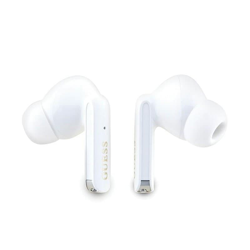 Guess Glitter Gradient - TWS Bluetooth headphones + charging case (gold) - 3