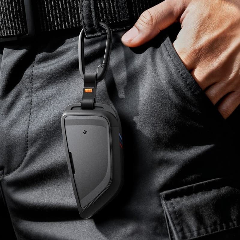 Spigen BK100 - Custodia per chiave auto per BMW Smart Key serie G (nero) - 10