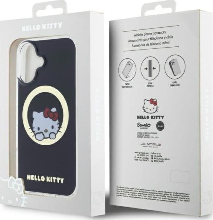Hello Kitty IML Sweet Kitty MagSafe - Case for iPhone 16 (black) - 8