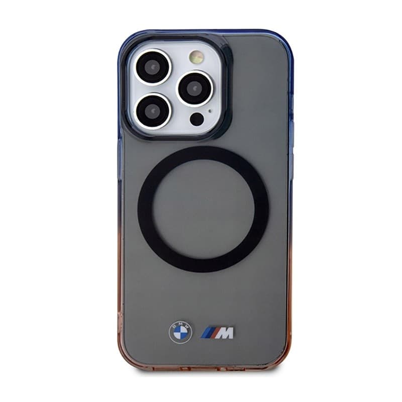 BMW Gradient Bumper MagSafe - Case for iPhone 14 Pro (Grey) - 3