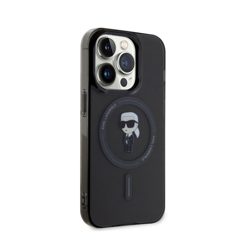 Karl Lagerfeld IML Ikonik MagSafe - Case for iPhone 15 Pro (Black) - 4
