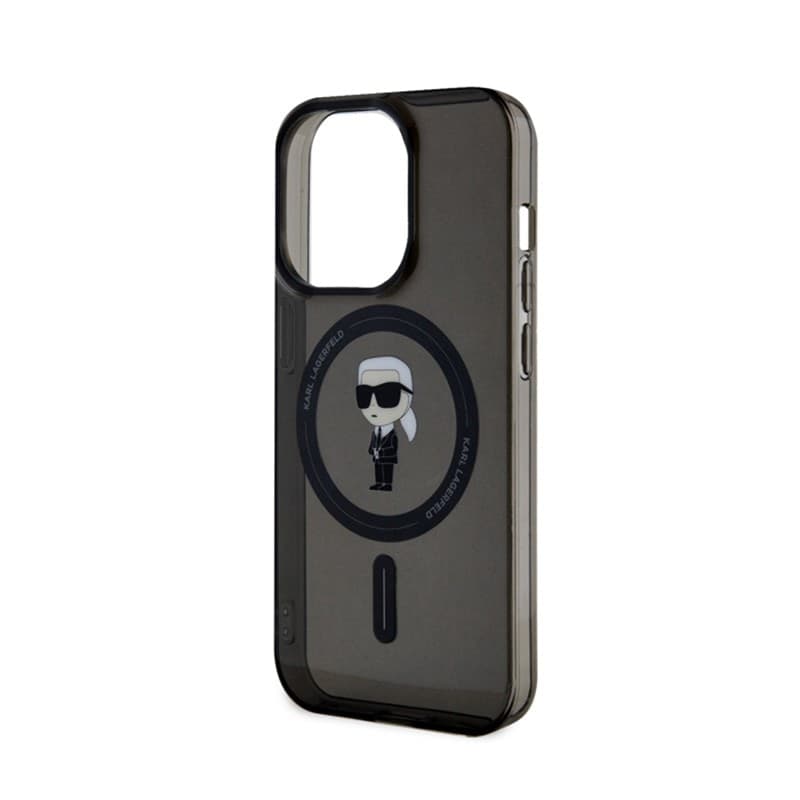 Karl Lagerfeld IML Ikonik MagSafe - Case for iPhone 15 Pro (Black) - 6
