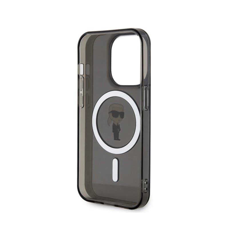 Karl Lagerfeld IML Ikonik MagSafe - Case for iPhone 15 Pro (Black) - 7