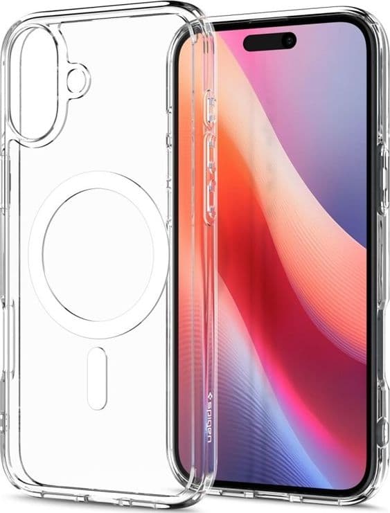 Spigen Ultra Hybrid Mag MagSafe - Case for iPhone 16 (White) - 3