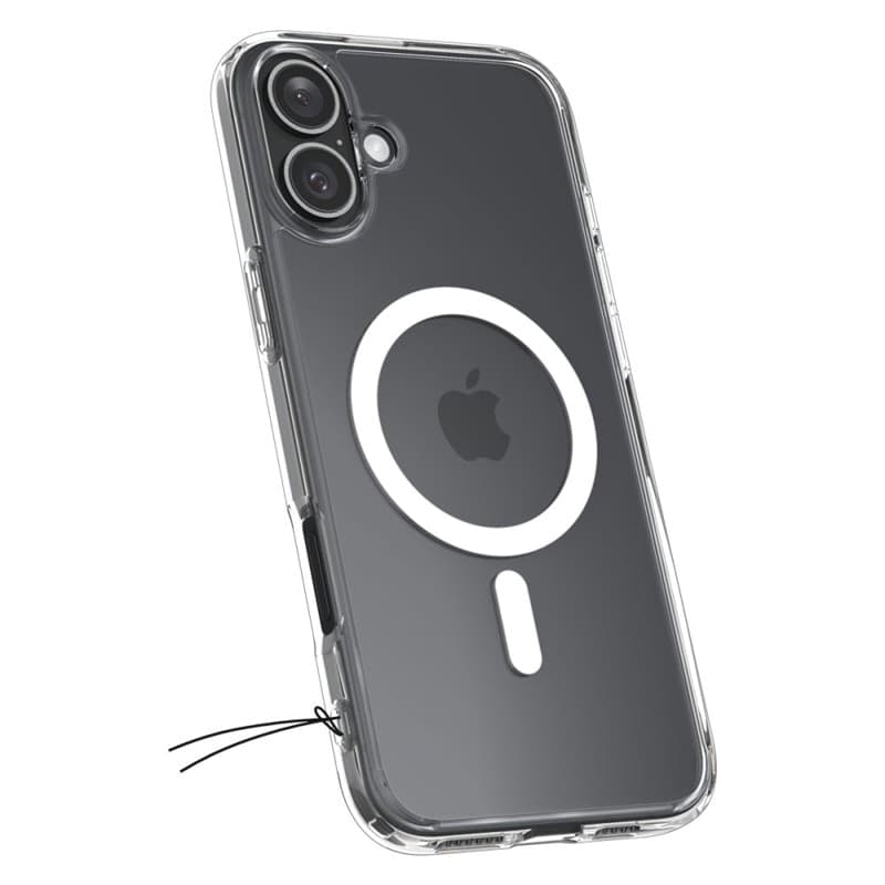 Spigen Ultra Hybrid Mag MagSafe - Case for iPhone 16 (White) - 7