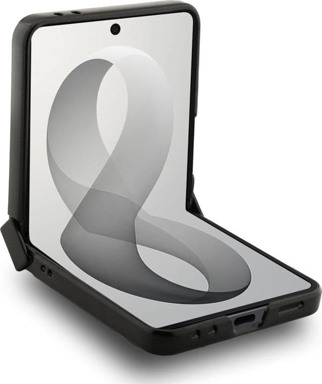 Guess Big 4G Logo - Custodia per Samsung Galaxy Z Flip 8 (Marrone) - 4