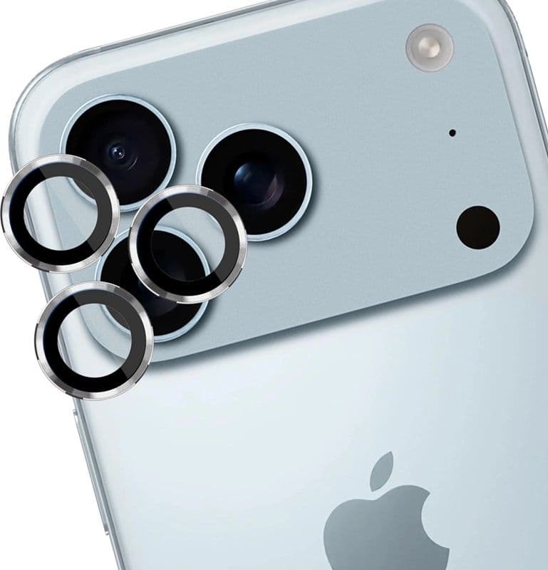 3mk Lens Protection Pro - Camera Lens Glass for iPhone 17 Pro / iPhone 17 Pro Max (Silver) - 3
