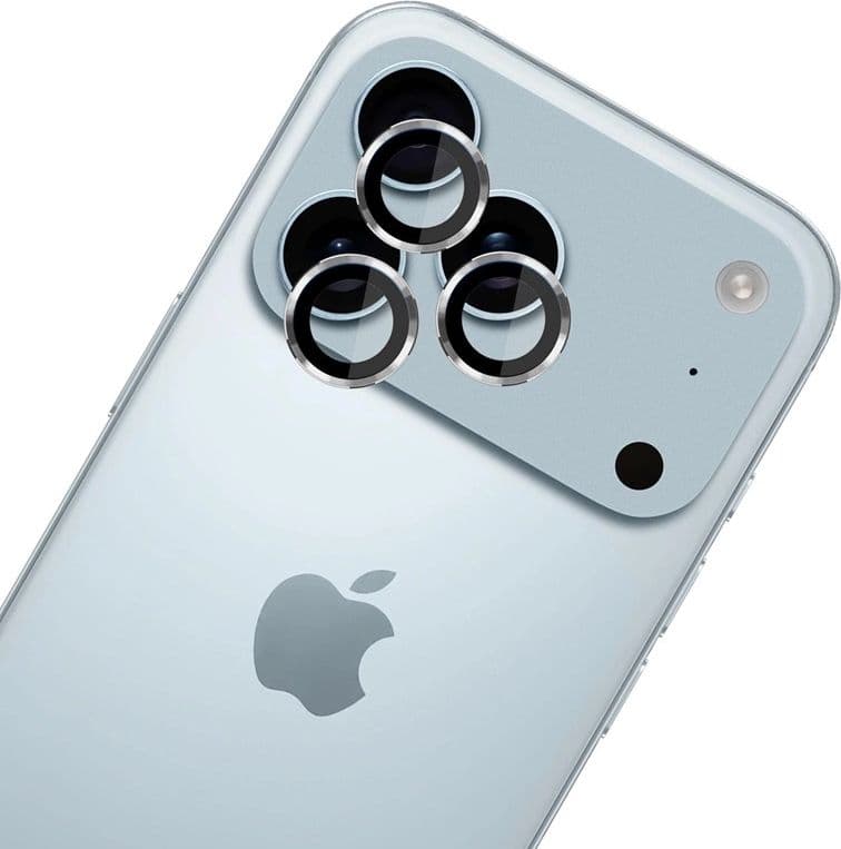3mk Lens Protection Pro - Camera Lens Glass for iPhone 17 Pro / iPhone 17 Pro Max (Silver) - 6