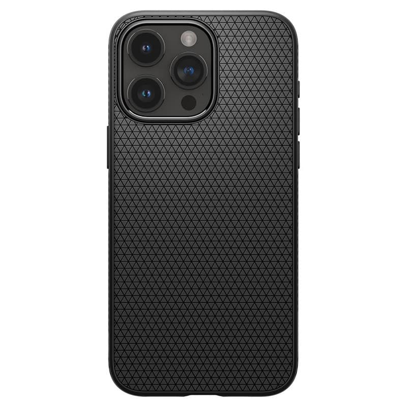 Spigen Liquid Air - Case for iPhone 15 Pro (Matte Black) - 2