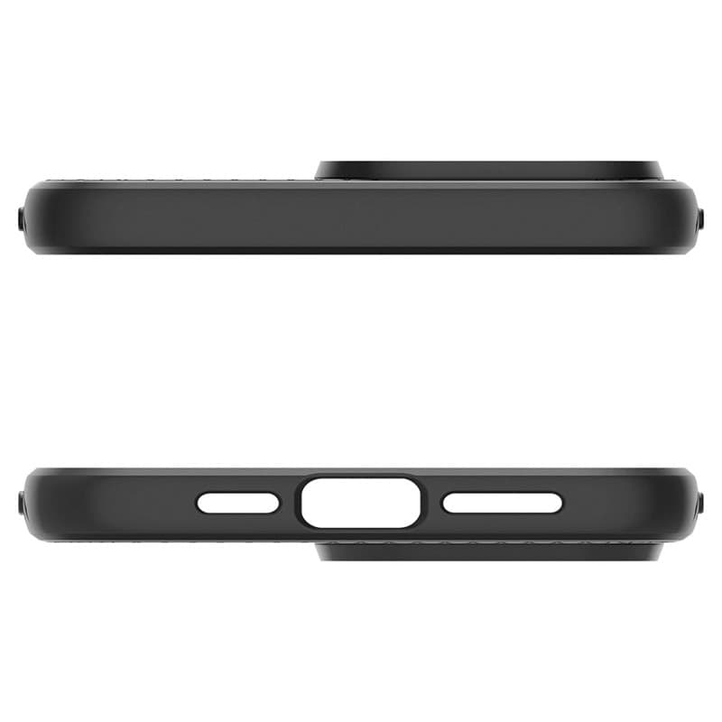 Spigen Liquid Air - Case for iPhone 15 Pro (Matte Black) - 6