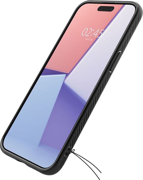 Spigen Liquid Air - Case for iPhone 15 Pro (Matte Black) - 10