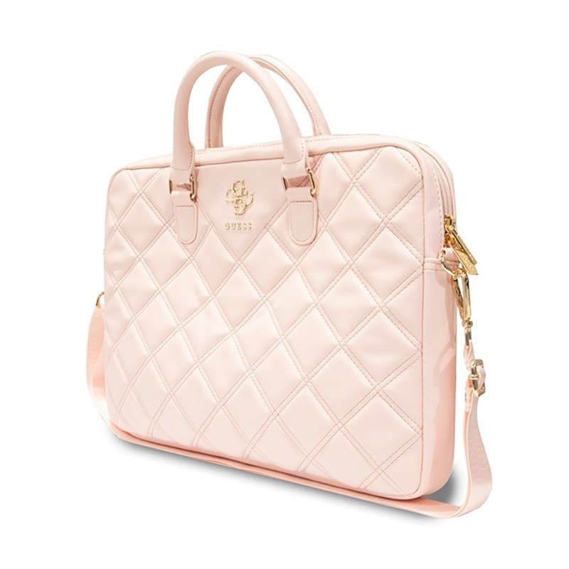Guess Quilted 4G Computer Bag - Laptop bag 15" / 16" (pink) - 2