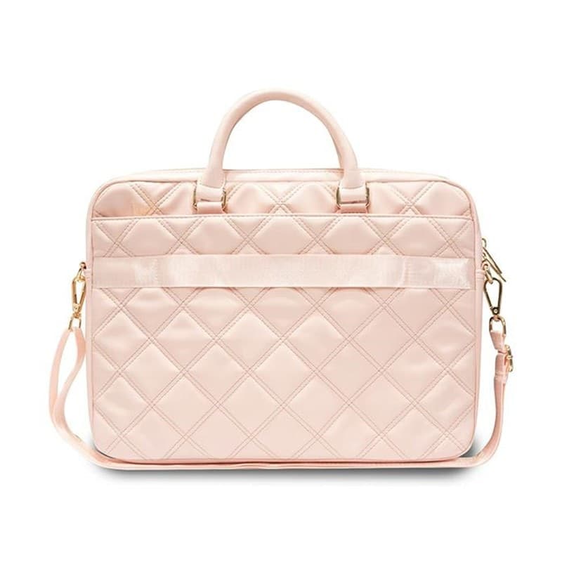 Guess Quilted 4G Computer Bag - Laptop bag 15" / 16" (pink) - 3