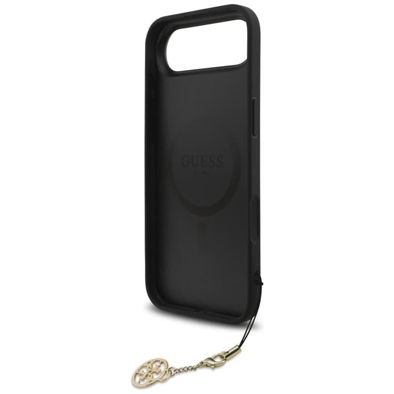 Guess 4G Charms Collection - Custodia MagSafe per iPhone Air (nera) - 6