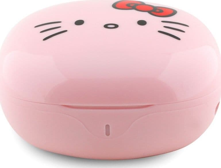 Hello Kitty O Glossy Finish - TWS Earbuds + Charging Case (Pink) - 2