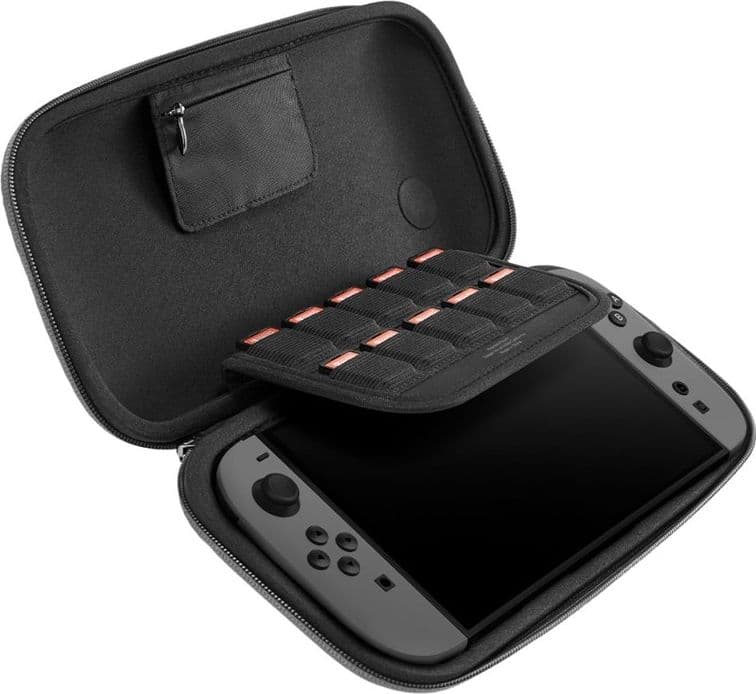 Spigen Klasden Pouch - Case for Nintendo Switch 2 (Charcoal Grey) - 8