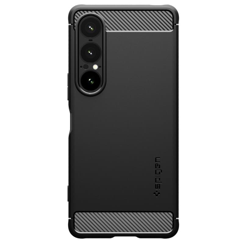 Spigen Rugged Armor - Case for Sony Xperia 1 VII (Matte Black) - 2