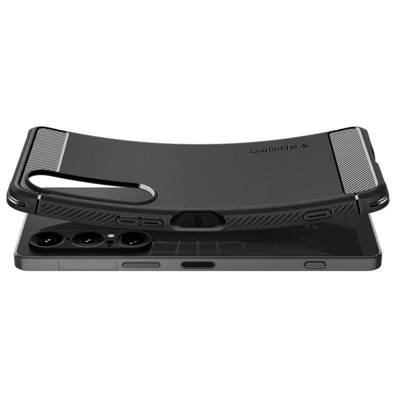 Spigen Rugged Armor - Case for Sony Xperia 1 VII (Matte Black) - 5