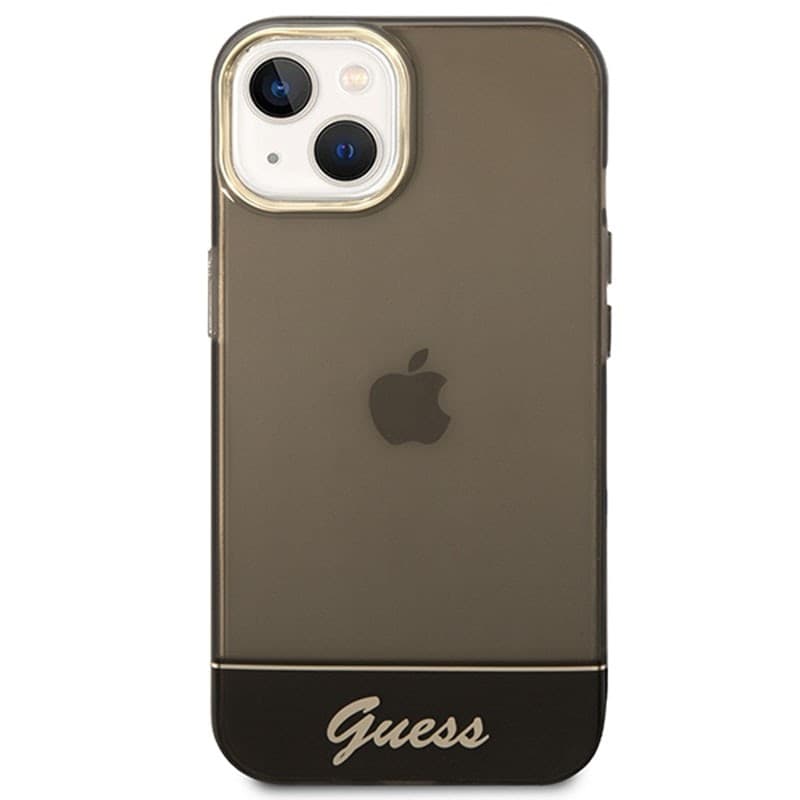 Guess Translucent - Case for iPhone 14 Plus (Black) - 3