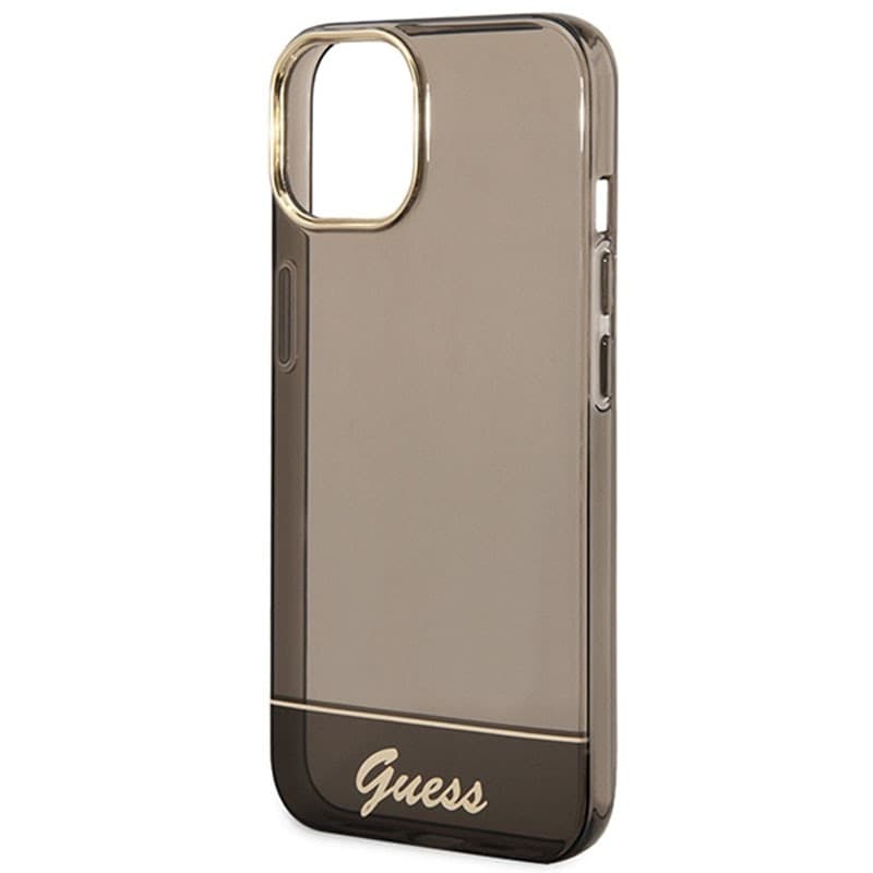 Guess Translucent - Case for iPhone 14 Plus (Black) - 6