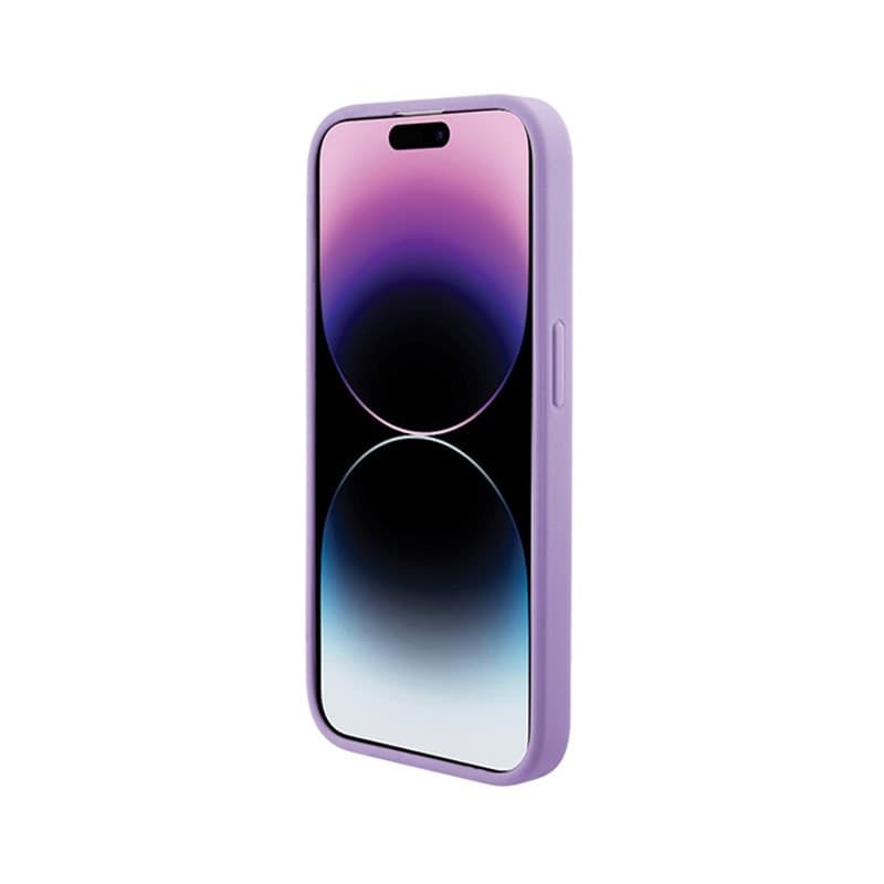Guess Saffiano MagSafe - iPhone 15 Case (purple) - 5