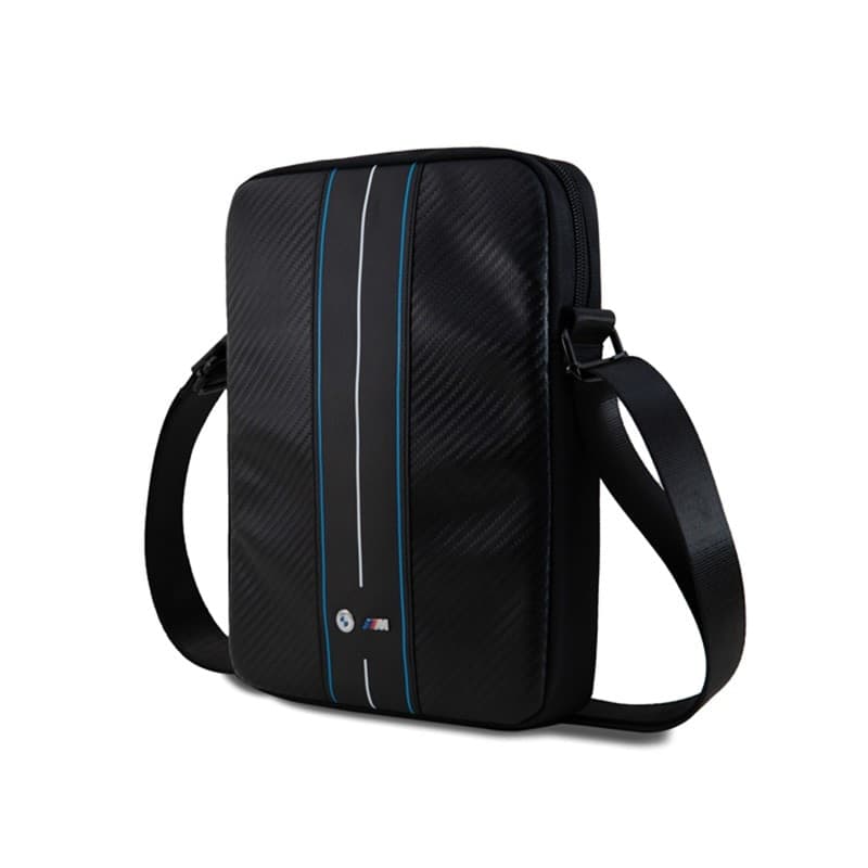 BMW Carbon Blue Stripes - 10" tablet case (black) - 2
