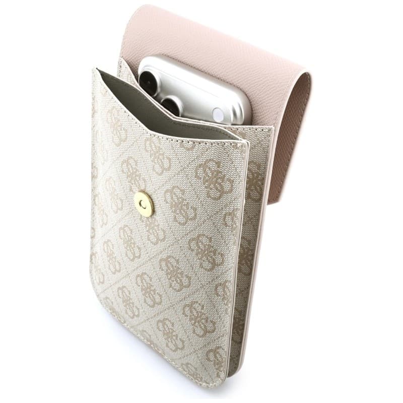 Guess Graines 4G & Classic Logos - Custodia per telefono (rosa) - 3