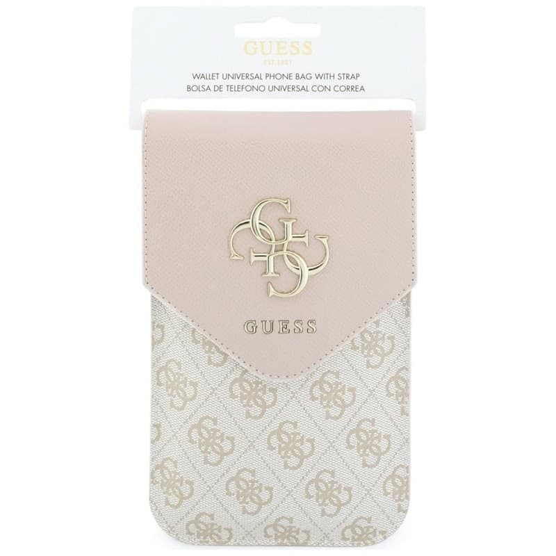 Guess Graines 4G & Classic Logos - Custodia per telefono (rosa) - 4
