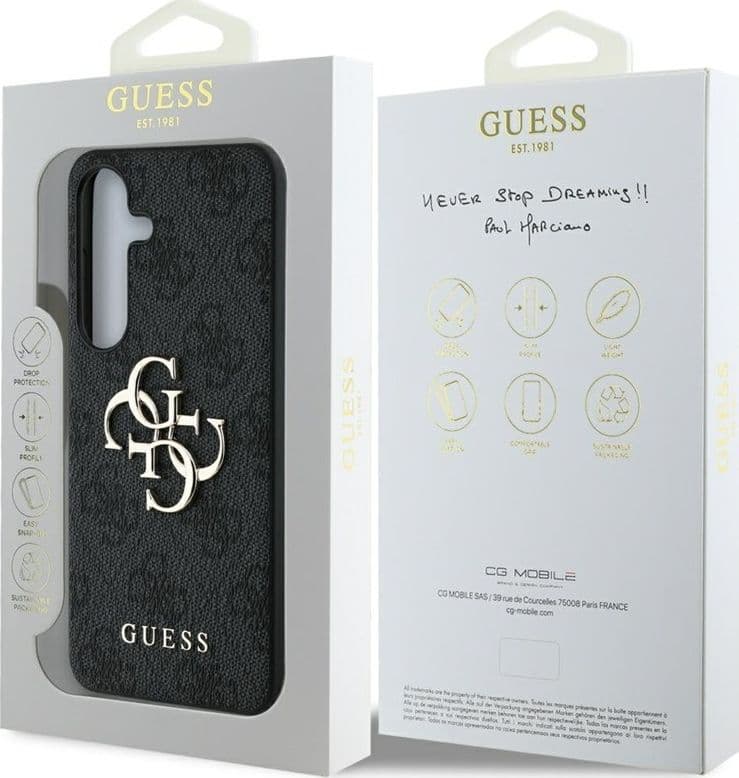 Guess Big 4G Logo Classic Logo - Case for Samsung Galaxy S25 (black) - 8