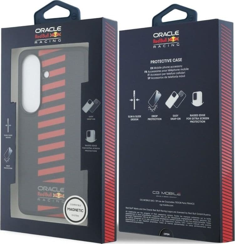 Custodia Red Bull Meshed Powerbar MagSafe per Samsung Galaxy S26+ (Blu navy) - 8