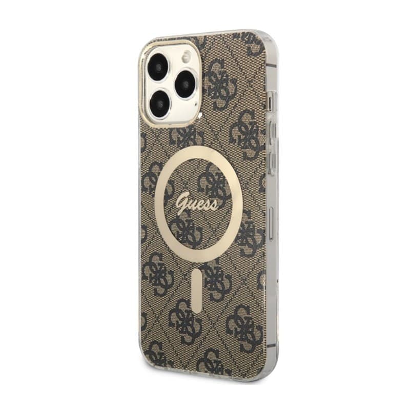 Guess 4G MagSafe - Case for iPhone 13 Pro Max (Brown) - 2