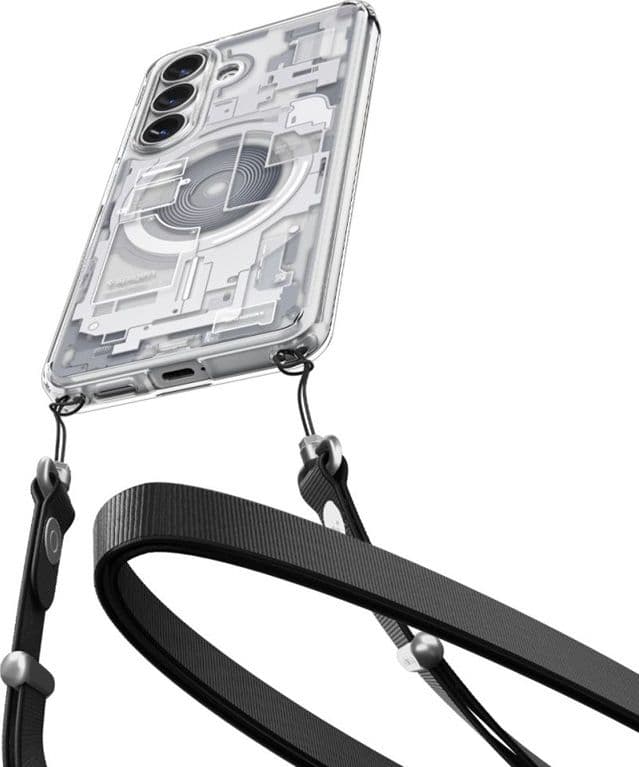 Spigen Ultra Hybrid Mag MagSafe - Custodia per Samsung Galaxy S26 (Zero One White) - 6