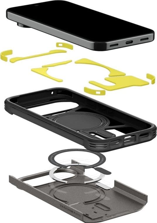 Spigen Tough Armor Mag MagSafe - Custodia per Google Pixel 11 Pro (Gunmetal) - 8